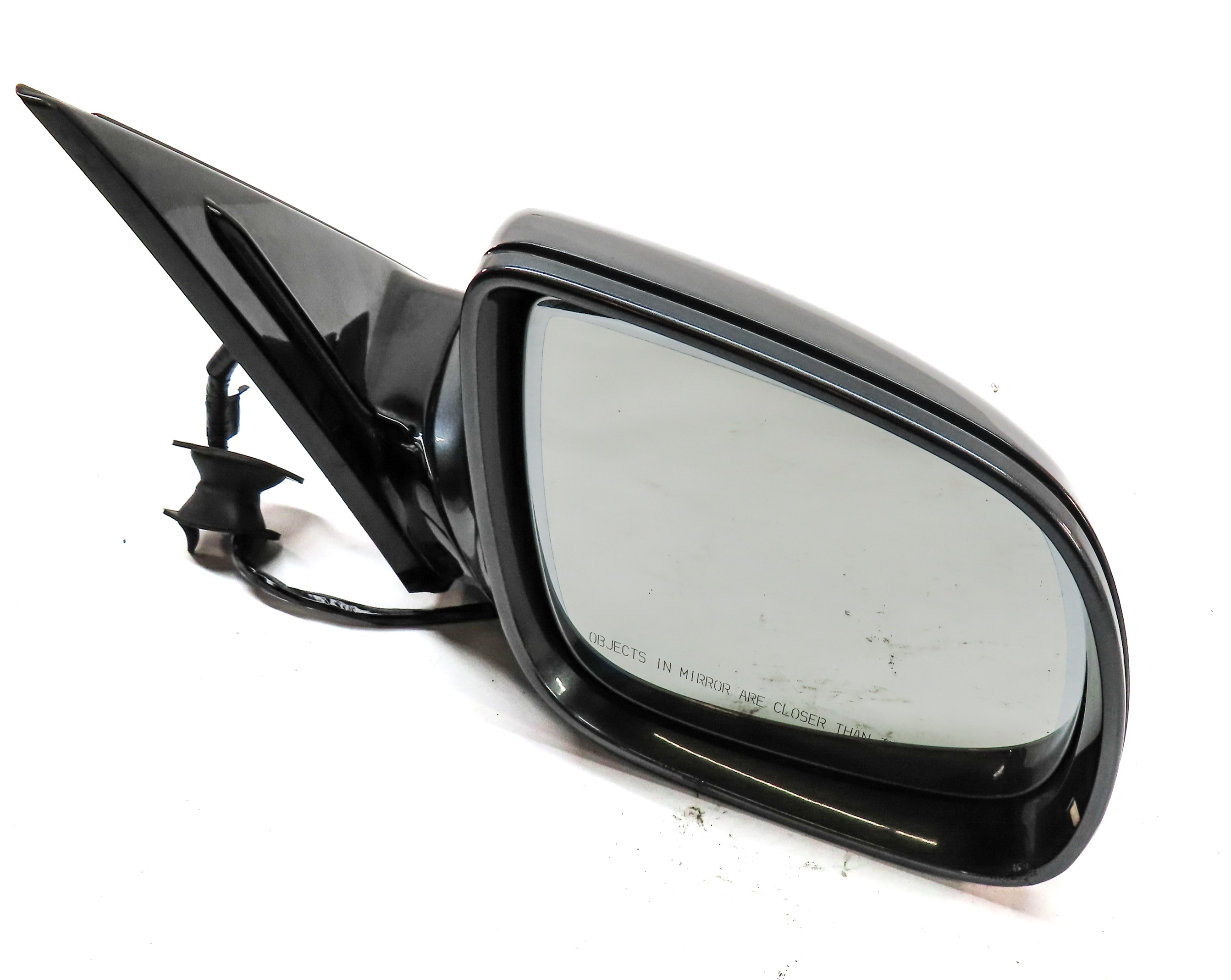 15-17 AUDI Q5 SQ5 (B8 8R) RIGHT PFOLD AUTODIM BLIND SPOT DOOR MIRROR (Gray) — exact item pictured